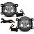 KIT LED FAROL AUX. UNIVERSAL 3x3W 12V C/DRL 2x0,50W - Imagem 1