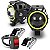 KIT FAROL LED 7U ANGEL EYES 12-80V 6000K 3000 LUMENS - Imagem 1