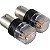 LED 1156 - 16 LEDS - 2835/4216  1-POLO 12V LARANJA - Imagem 1
