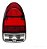 LENTE TRASEIRA VW 1300/1500 RUBI - Imagem 1