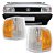 LANT. DIANT. GOL/VOY/PAR/SAV 91/94  LD CRISTAL ADAPTAVEL CIBIÉ/ARTEB - Imagem 1
