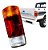 LANTERNA TRASEIRA D20/A20/C20 LD AMBAR - Imagem 1