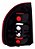 LANTERNA TRAS CORSA SEDAN/CLASSIC 00/10 FUME LD - Imagem 2