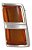 LANTERNA  DIANT. OPALA 75/79 LD AMBAR - Imagem 1