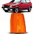 LENTE DIANT.UNO/FIORINO/ELBA/PREMIO 84/90 LD AMBAR - Imagem 1