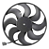 ELETROVENTILADOR ONIX/PRISMA/COBALT 12/ - SONIC/SPIN/TRACKER - Imagem 1