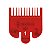 Pente Para Máquina De Cortar Cabelo Profissional No 1 - 3mm Vermelho - Imagem 1