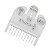 Pente Para Máquina De Cortar Cabelo Profissional No 1 - 3mm Branco - Imagem 3