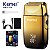 Maquina Barbear Shaver Profissional Kemei Km Tx10 Com Led - Imagem 1