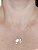 COLAR BARBIE PINGENTE LISO PRATA 925 - Imagem 1