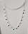 GARGANTILHA CHOKER ZIRCÔNIAS COLORIDAS PRATA 925 - Imagem 3