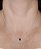 GARGANTILHA CHOKER TREVO PINGENTE RESINADO PRATA 925 - Imagem 4