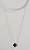 GARGANTILHA CHOKER TREVO PEDRA NATURAL PRATA 925 - Imagem 2
