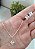 CONJUNTO PRATA 925 ZIRCÔNIA QUADRADA 8 MM - Imagem 1