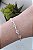 PULSEIRA DE PRATA 925 PONTOS DE LUZ CRISTAL - Imagem 1