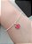 PULSEIRA DE PRATA 925 BARBIE RESINADA - Imagem 1
