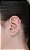 PIERCING CORAÇÃO PRESSÃO PRATA 925 - Imagem 1