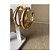 Brinco Argola Banho Ouro 18k. - Imagem 2
