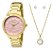 Relógio Condor Feminino CO2036KOF/K4T + Colar e Brincos - Imagem 1