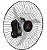 VENTILADOR PAREDE VENTURA 60CM PTO BIVOLT 79-6425 DELTA - Imagem 1
