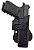 COLDRE GLOCK G17/G22 COM TRAVA + PADDLE SÓ COLDRES - Imagem 1
