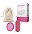 Kit Disco Menstrual Feminist Modelo A com Bag de Silicone - Imagem 1