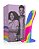 Dildo com Ventosa Rainbow - 17,4 cm x 3,5 cm - Imagem 2