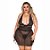 Camisola renda curta Plus Size - Imagem 1