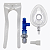 Kit EPAP Completo para Terapia Respiratória - Azul - Imagem 7