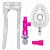 Kit EPAP Completo para Terapia Respiratória - Rosa - Imagem 3
