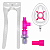 Kit EPAP Completo para Terapia Respiratória - Rosa - Imagem 5