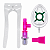 Kit EPAP Completo para Terapia Respiratória - Rosa - Imagem 7
