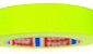 Fita Tecido Gaffer Amarela Fluor 2,4cm x 25m - Imagem 3