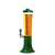 Torre de Chopp na cor Verde 3L Doutor Beer com dois tubos em alumínio - Imagem 1