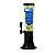 Torre de Tereré Doutor Beer 2L - Copo 360 - Com Torneira Tap Handle Preta - Imagem 1