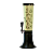 Torre de Tereré Doutor Beer 2,5L - Copo 360 - Com Torneira Tap Handle Prata - Imagem 2