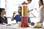Torre de Chopp Vermelha 2L com dois tubos em alumínio - Imagem 2