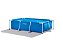 Piscina Intex Retangular de Armação de Metal de 2.282 L com 2,60m de Comprimento,1,60m de Largura e 65cm de Profundidade - Imagem 3