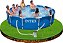 Piscina Intex Circular de Armação Metal de 6.503 L com 3,66m de Diâmetro e 76cm de Profundidade (C/ Bomba Filtro 220v) - Imagem 1