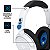 Stealth C6-300V Stereo Gaming Headset (Branco e Azul) - PS5, PS4, Xbox-One, Xbox-Series X, Switch, PC e Celulares - Imagem 5