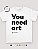 Camiseta Oversized You Need Art - Imagem 3