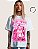 Camiseta Oversized Super Christina Aguilera Stripped - Imagem 3