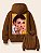Moletom Canguru Oversized Audrey Hepburn - Imagem 3