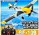 Avião de controle remoto bf109 2.4ghz 4ch 400mm - Imagem 1