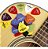 Paleta de guitarra alice com várias espessuras, 100 peças cores sortidas - Imagem 5