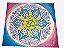 MANDALA OM AZUL E ROSA - Imagem 1