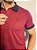 Camisa Gola Polo detalhes vermelho - Imagem 1