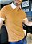 Camisa Gola Polo detalhes laranja claro - Imagem 3