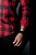 Camisa Manga Longa Slim XADREZ PRETO/VERMELHO - Imagem 3