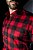 Camisa Manga Longa Slim XADREZ PRETO/VERMELHO - Imagem 1